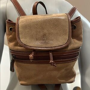 Etienne Aigner - Vintage Small Women’s Leather Backpack